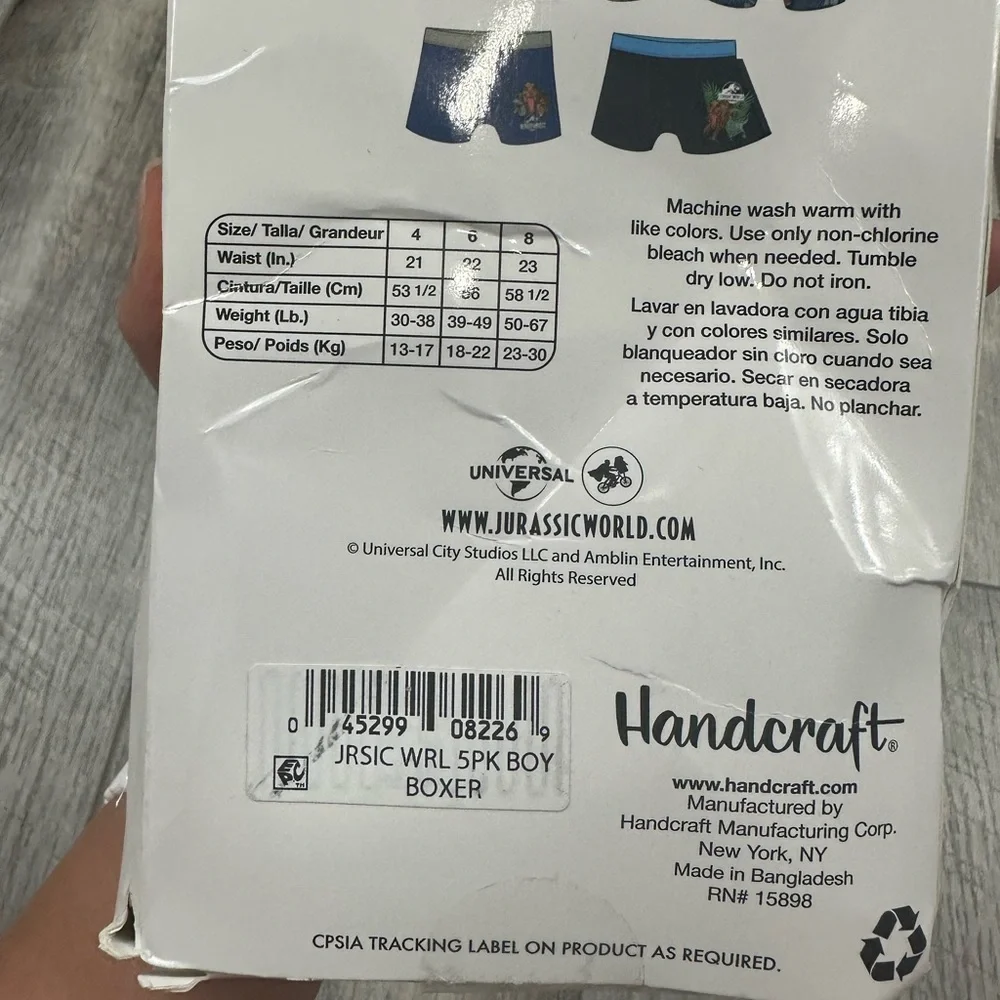 Jurassic World‎ Boys Underwear Pack